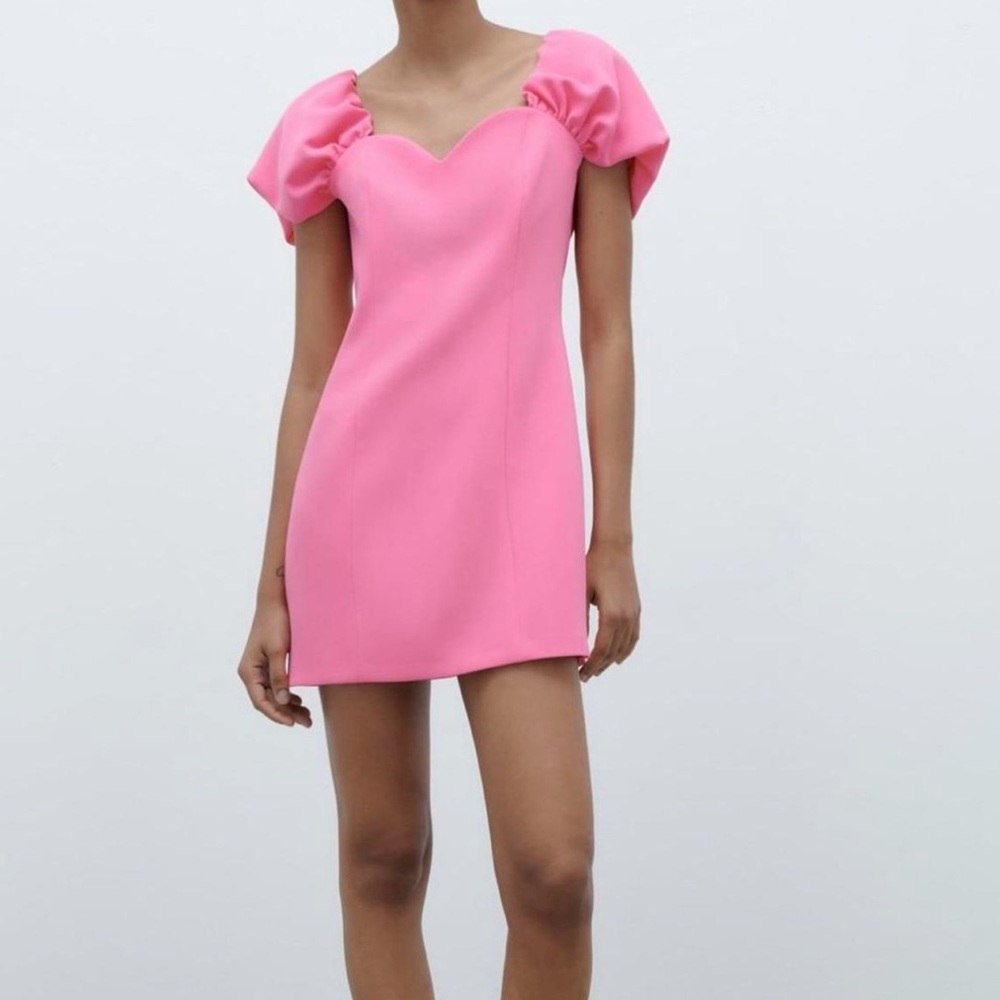 Zara Vibrant Pink Dress